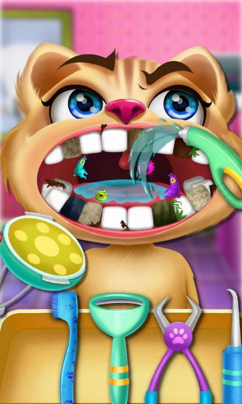 Crazy Kitty Dentist