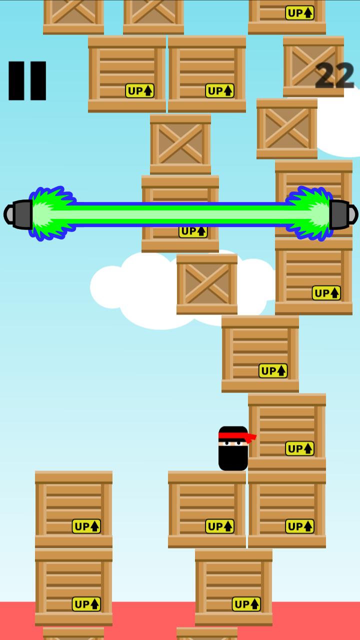 Ninja Crate Jump