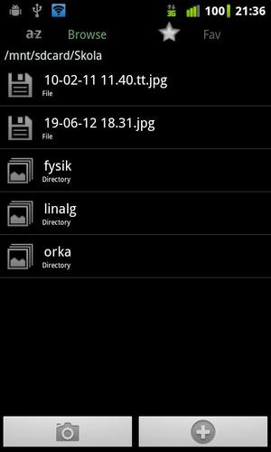 Camera Folders
