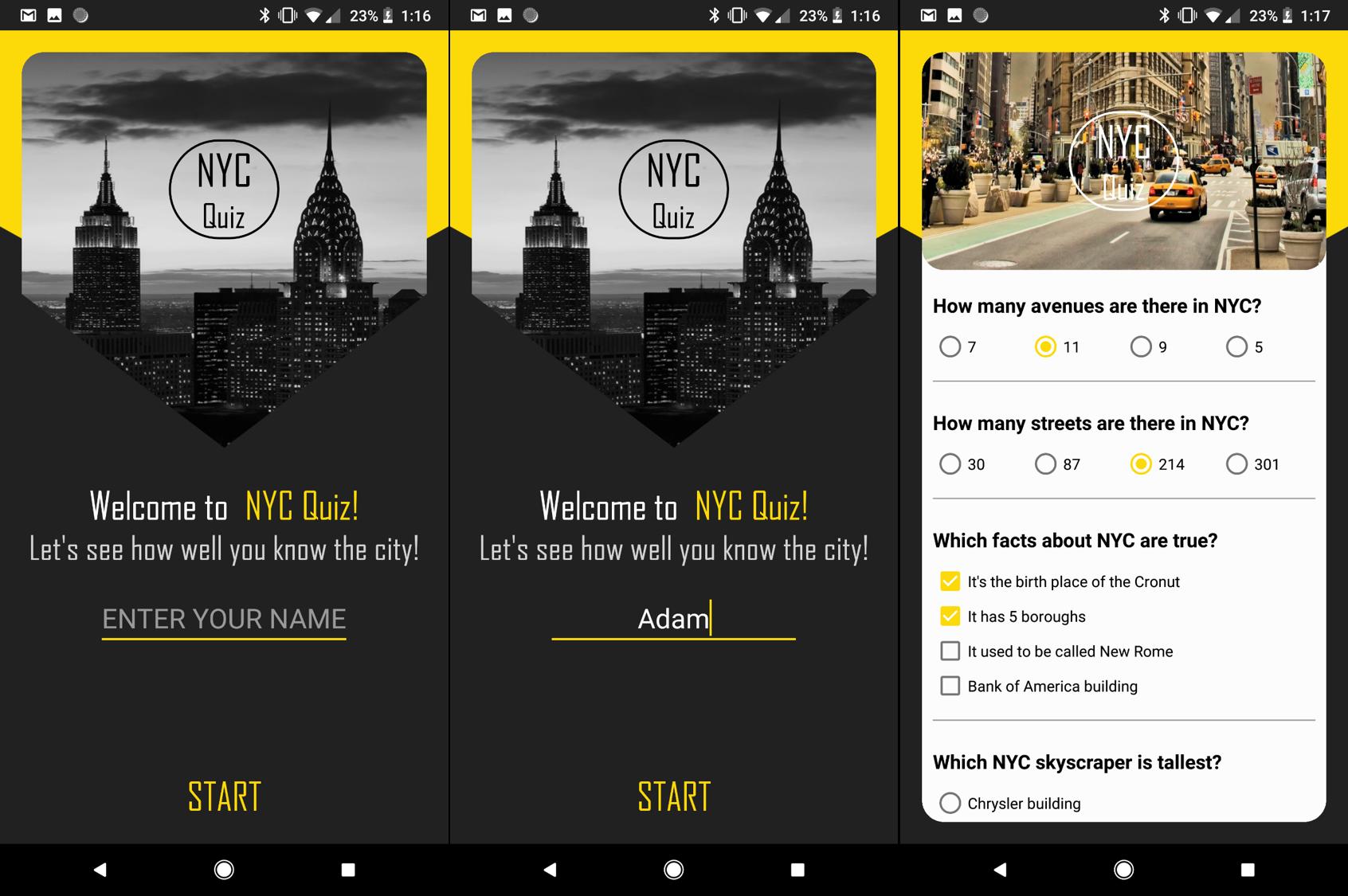 NYC Quiz