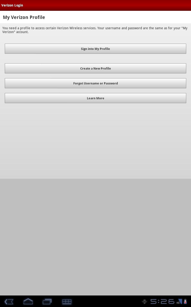 Verizon Login