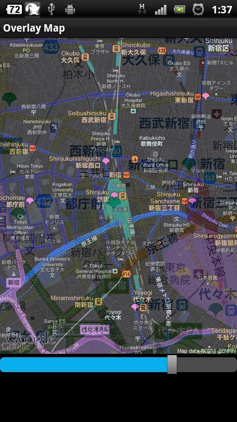 Overlay Map