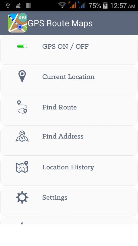 GPS Route Maps