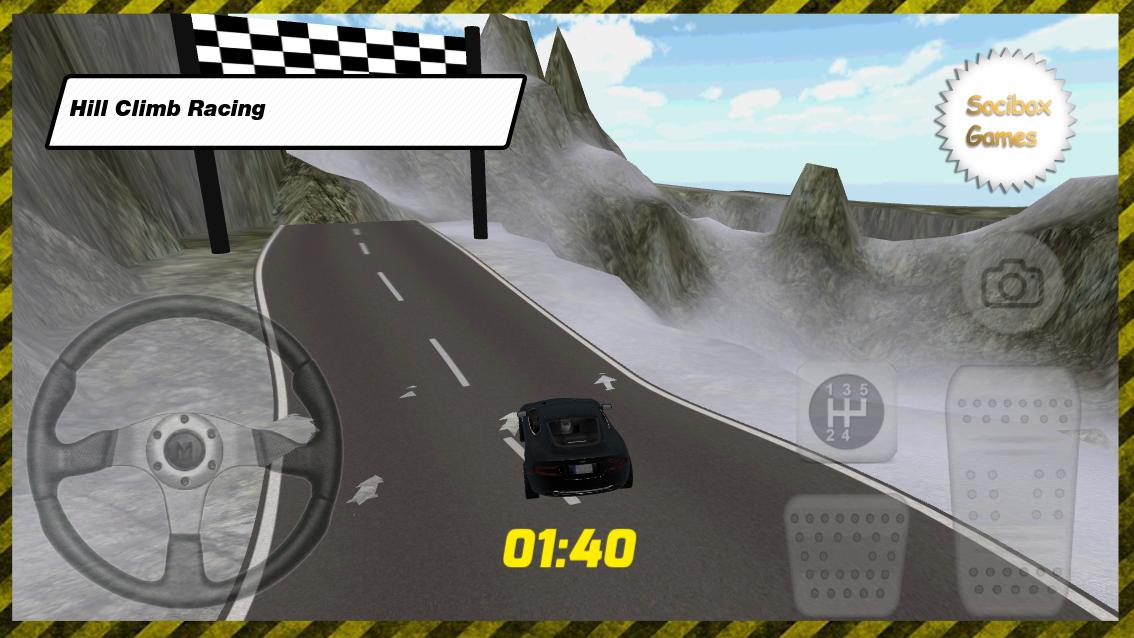 Rocky Luxury Hill Climb Racing