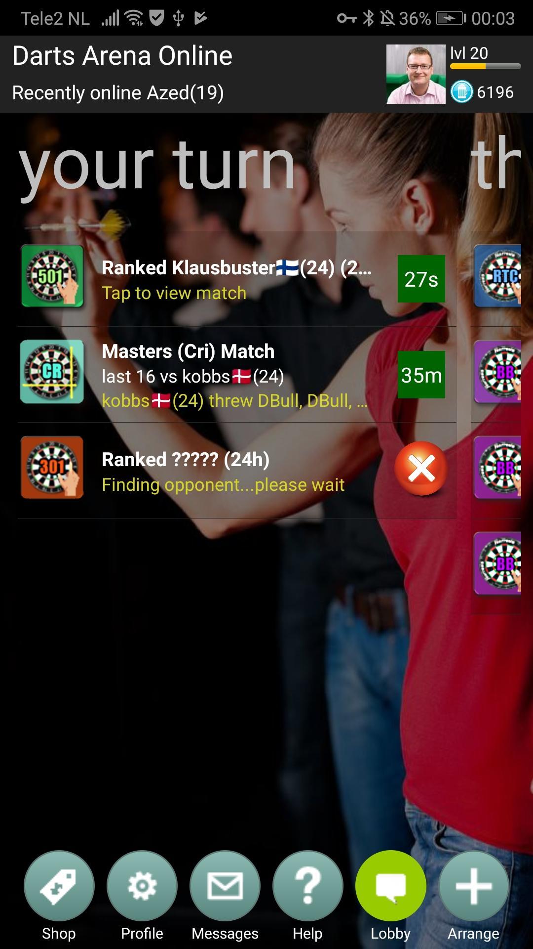 Darts Arena Online