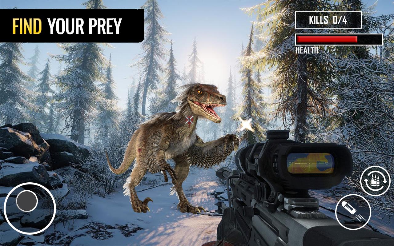 Wild Dinosaur Hunter 2021- Dinosaur Shooting Games