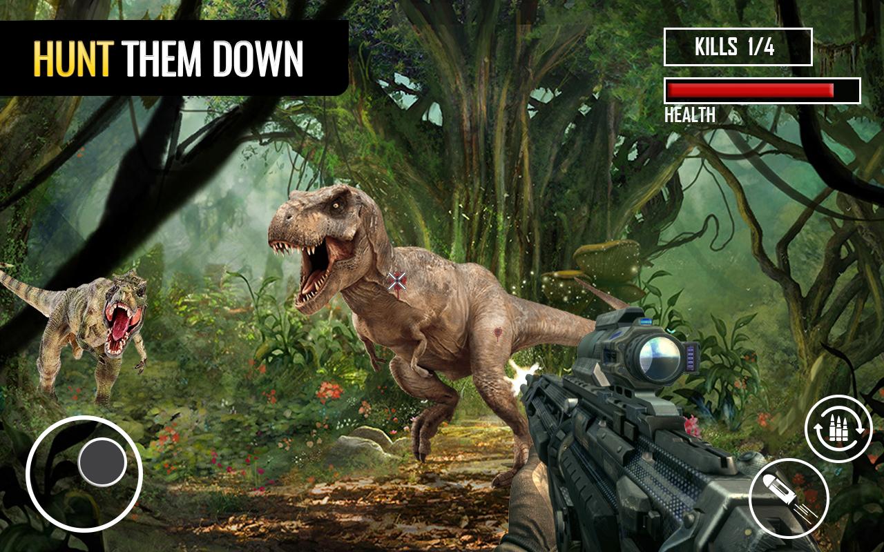 Wild Dinosaur Hunter 2021- Dinosaur Shooting Games