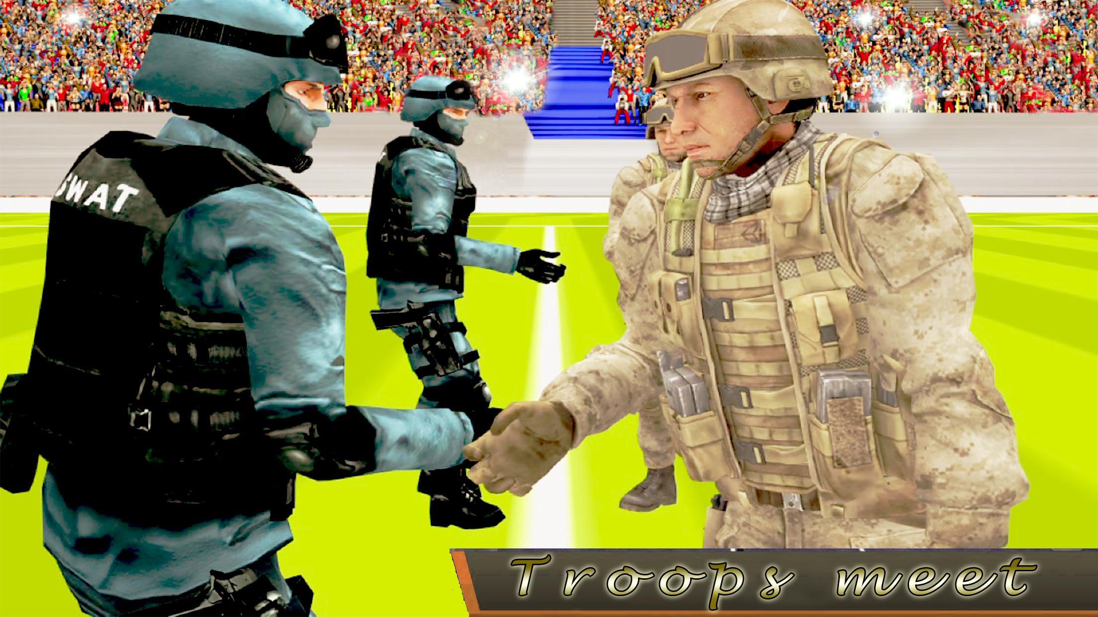 Commando Army Football Match