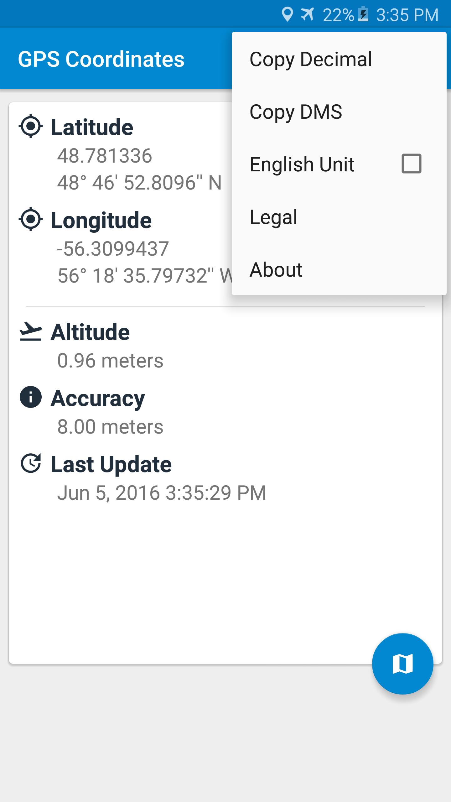 GPS Coordinates