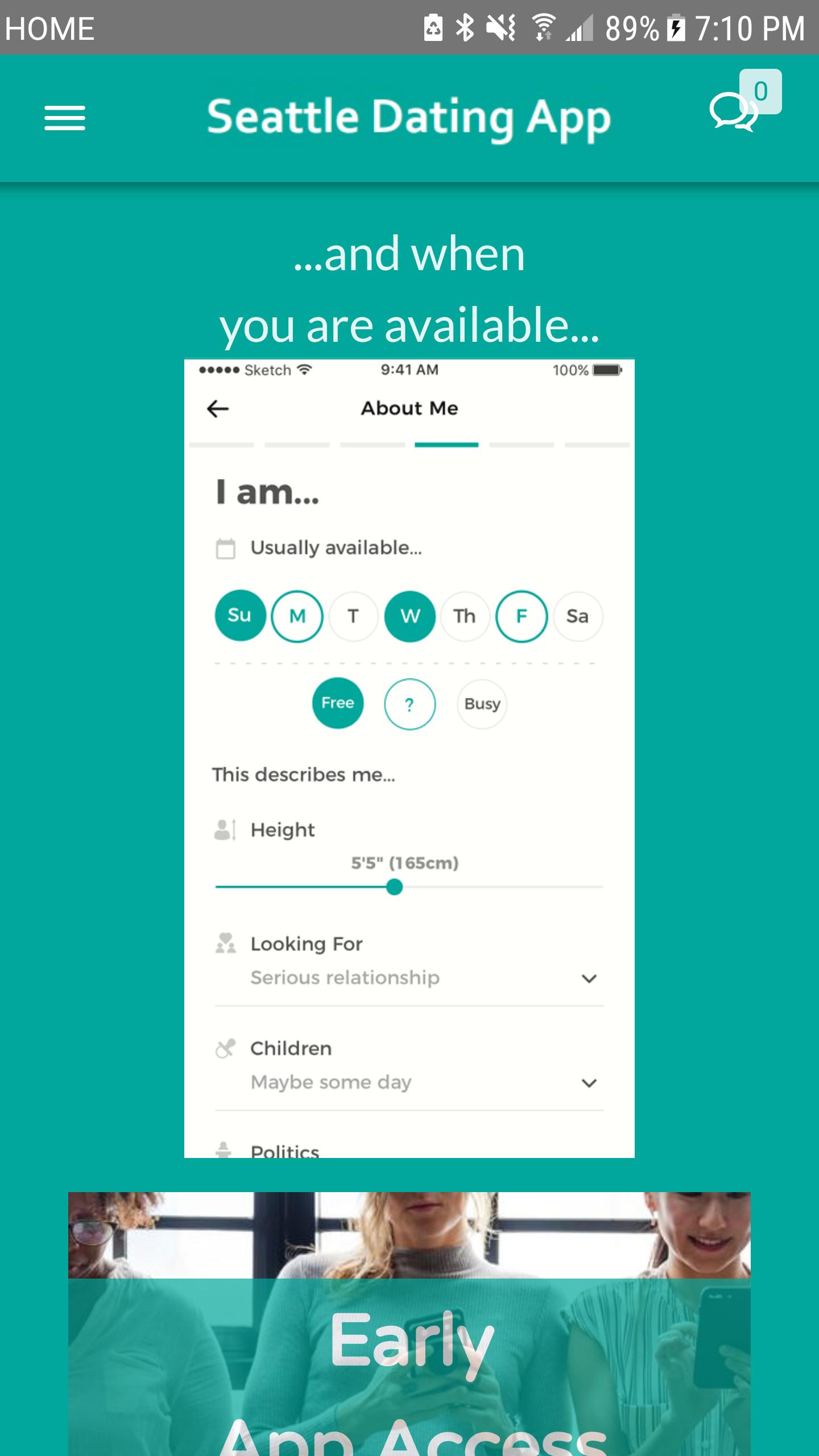 Seattle Dating App
