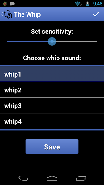 The Whip Sound
