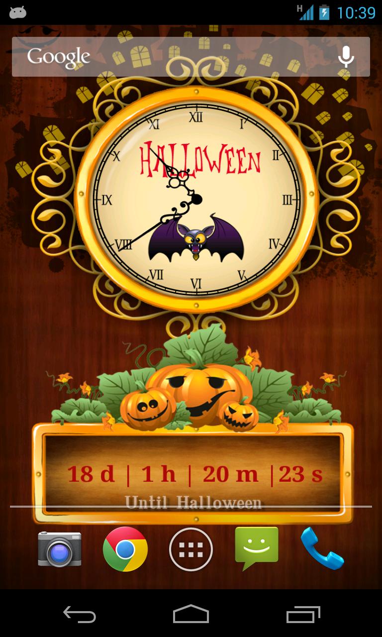 Halloween Countdown Wallpaper