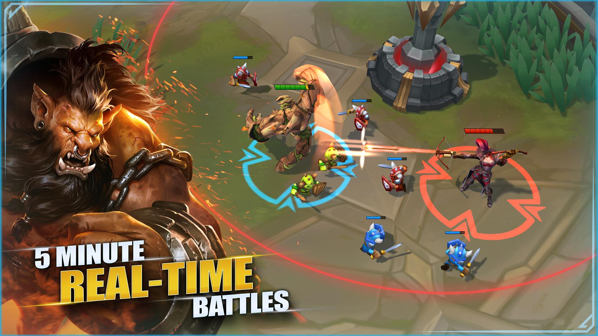 Champions Destiny: MOBA Heroe