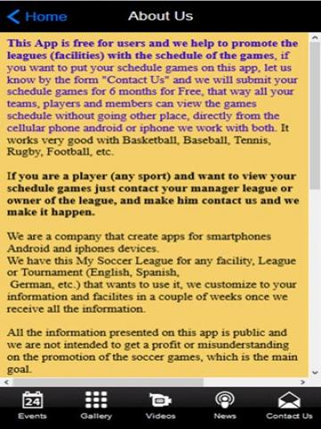 My Soccer League