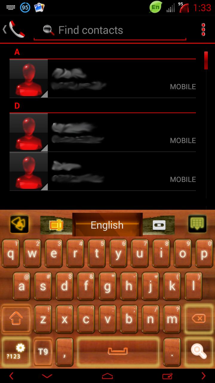 Wood Keyboard