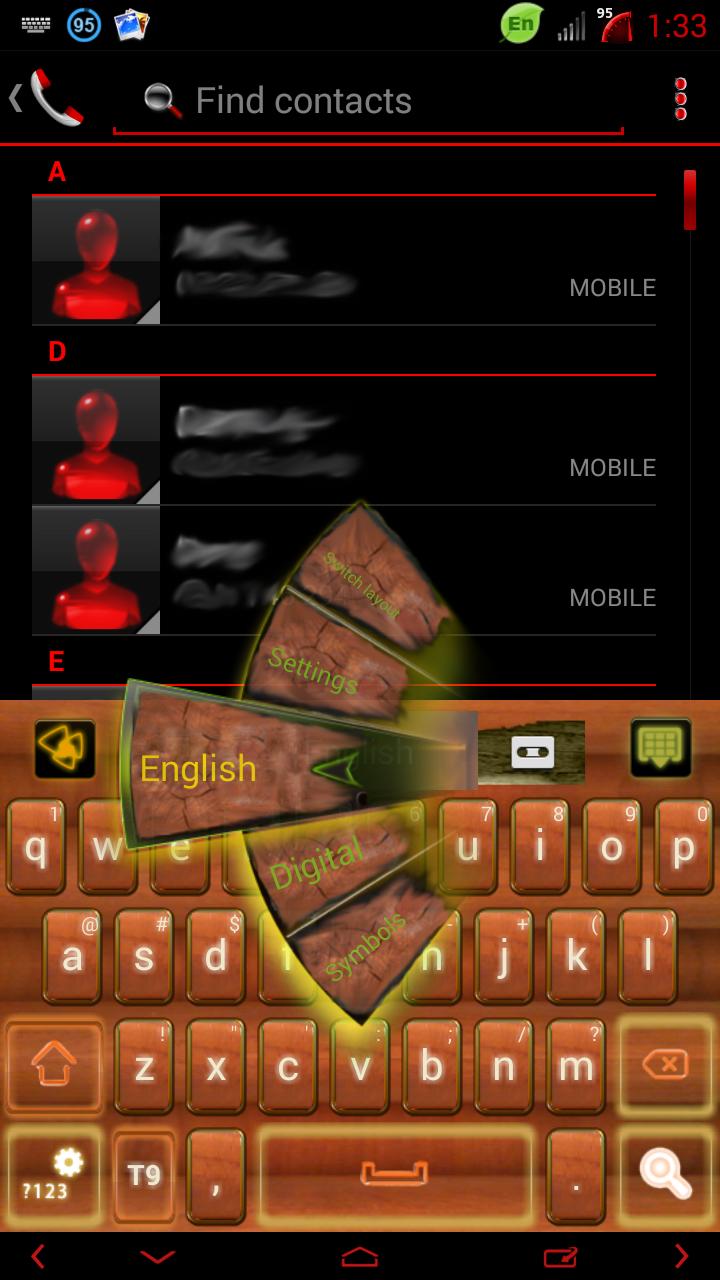 Wood Keyboard