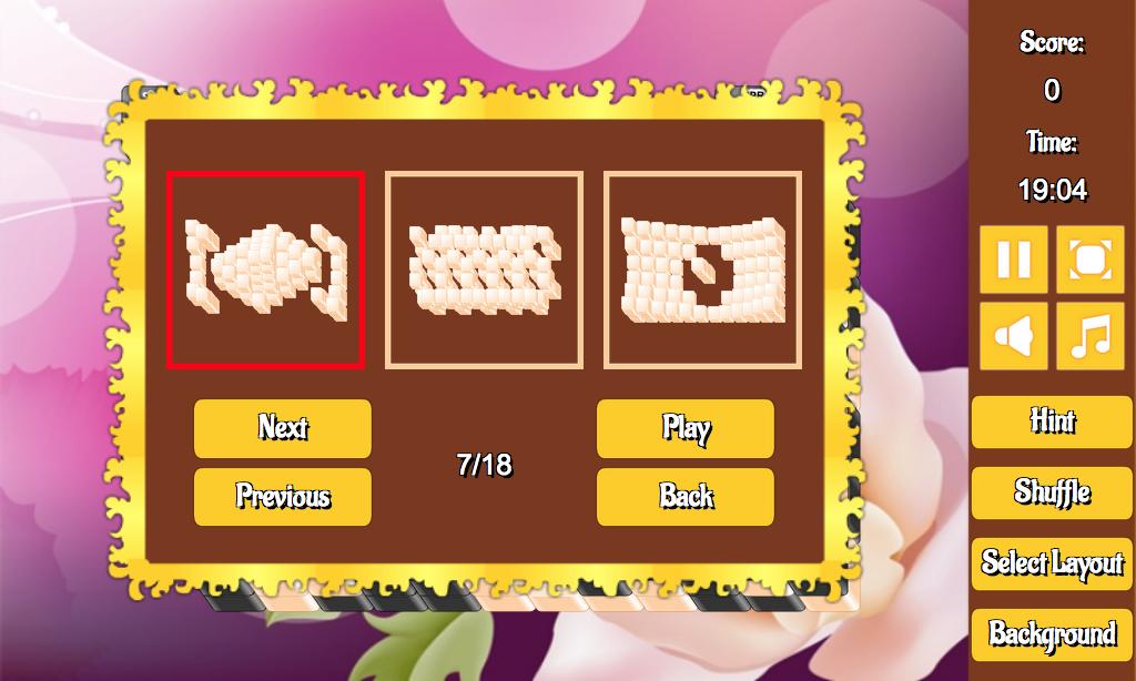 Black and White Mahjong
