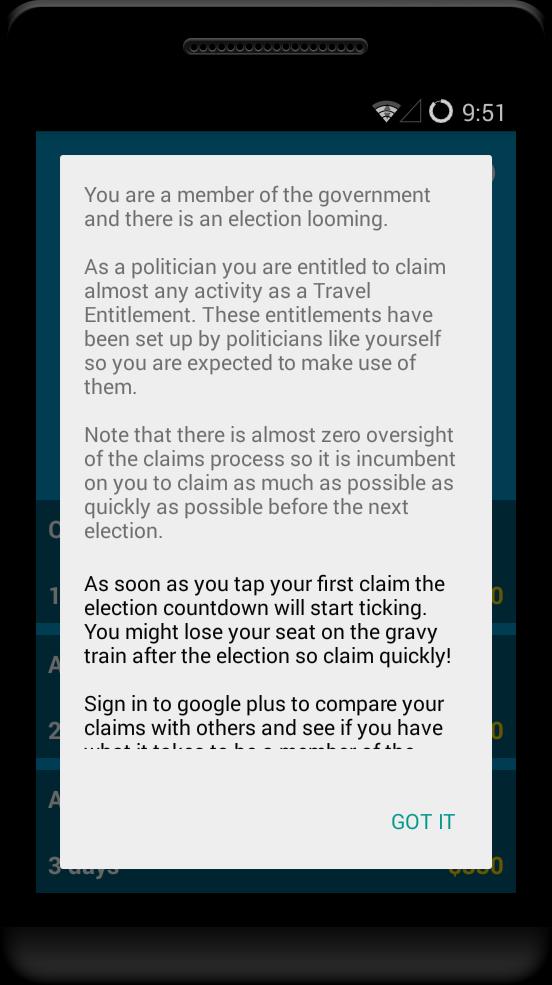 Travel Entitlements