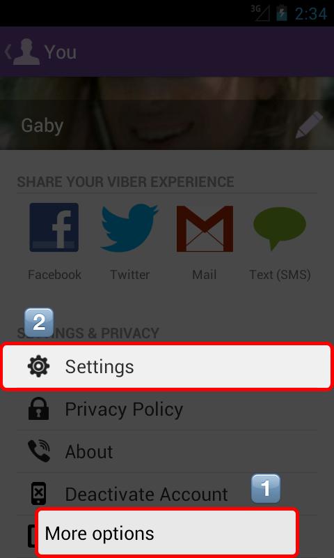 Backup Text for Viber