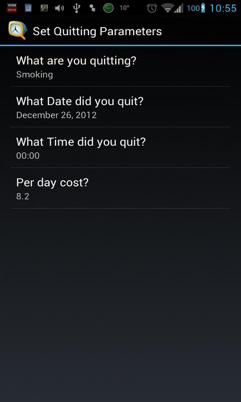 Quit Clock