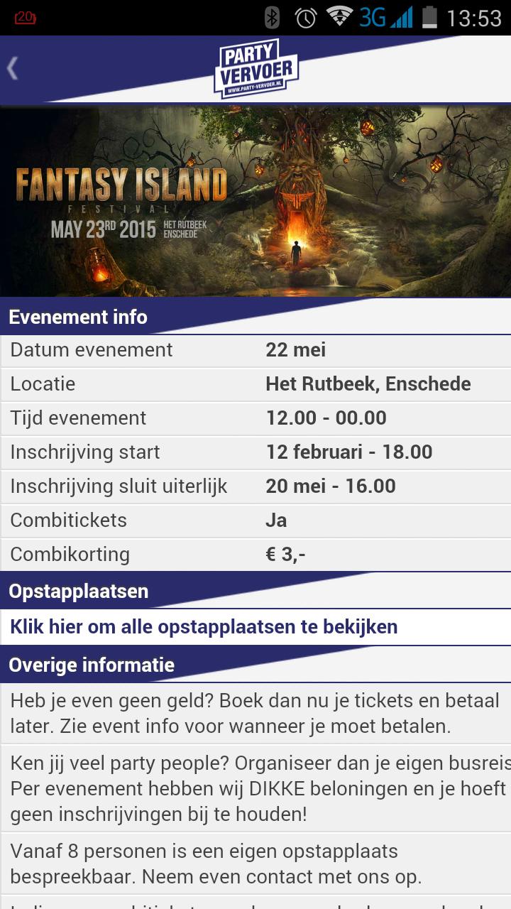 Partyvervoer