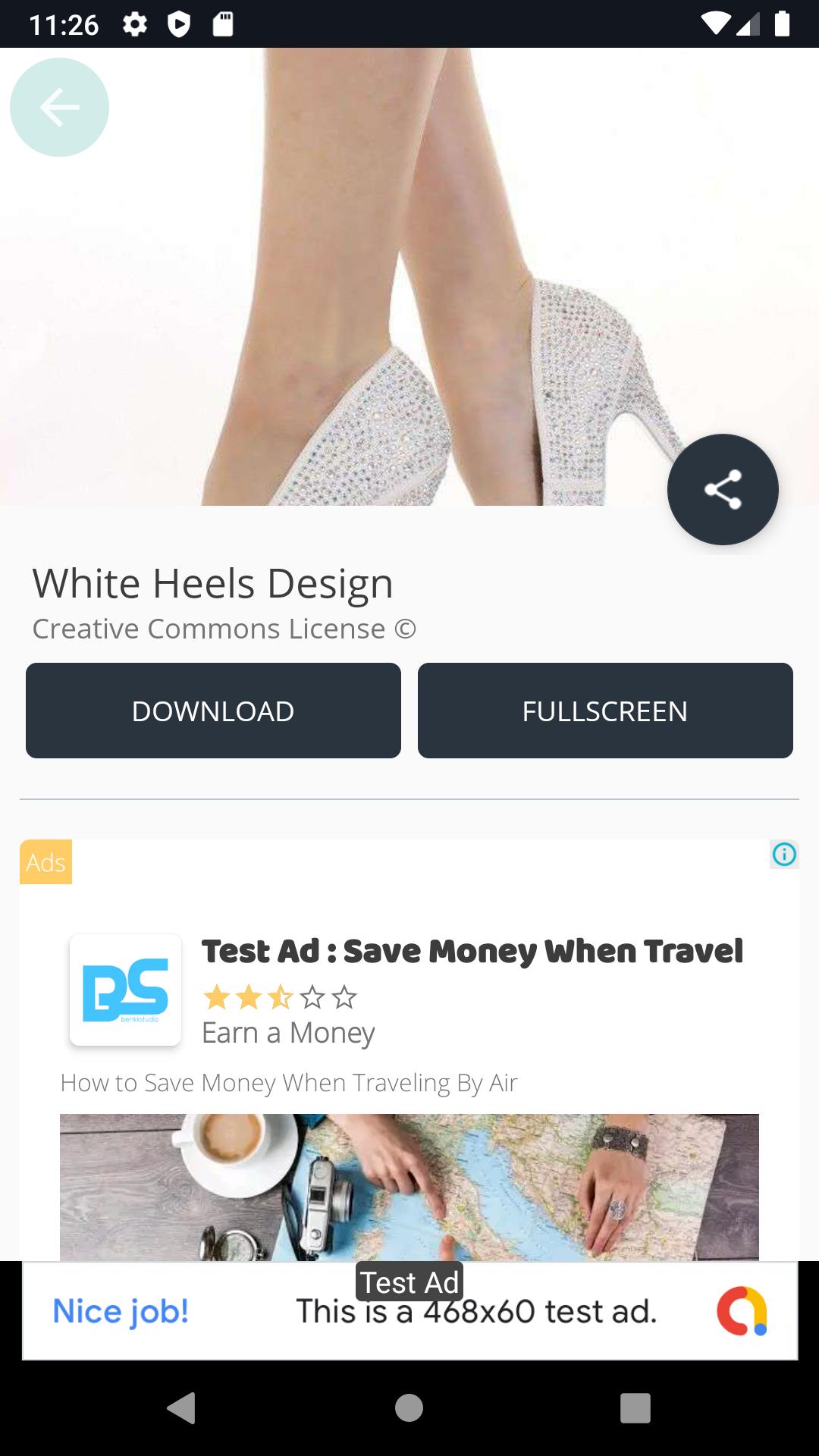 White Heels Design