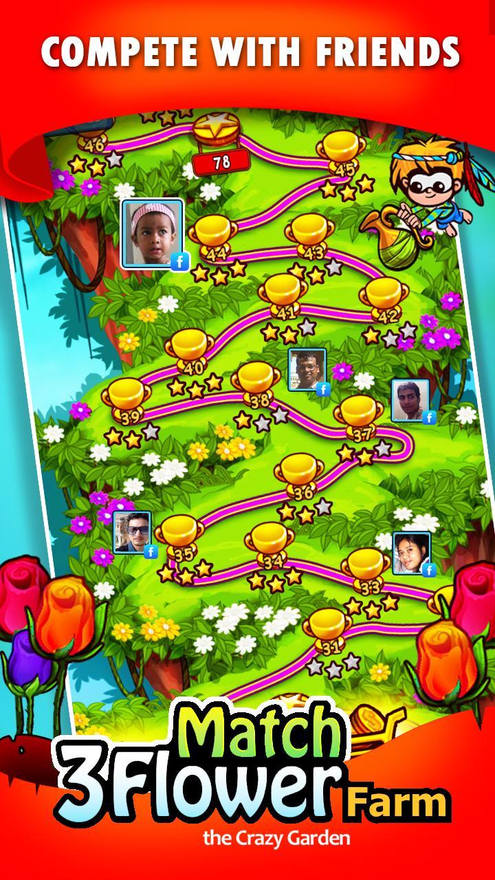 Match 3 Flower Farm