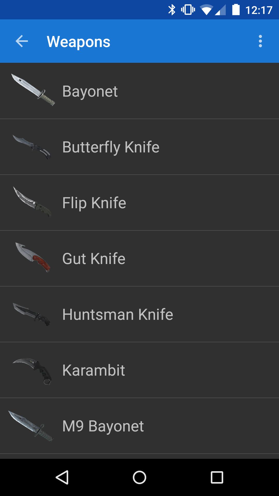CS:GO Skins Viewer