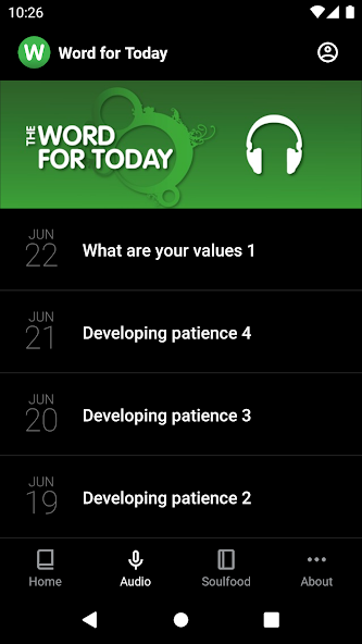 The Word For Today