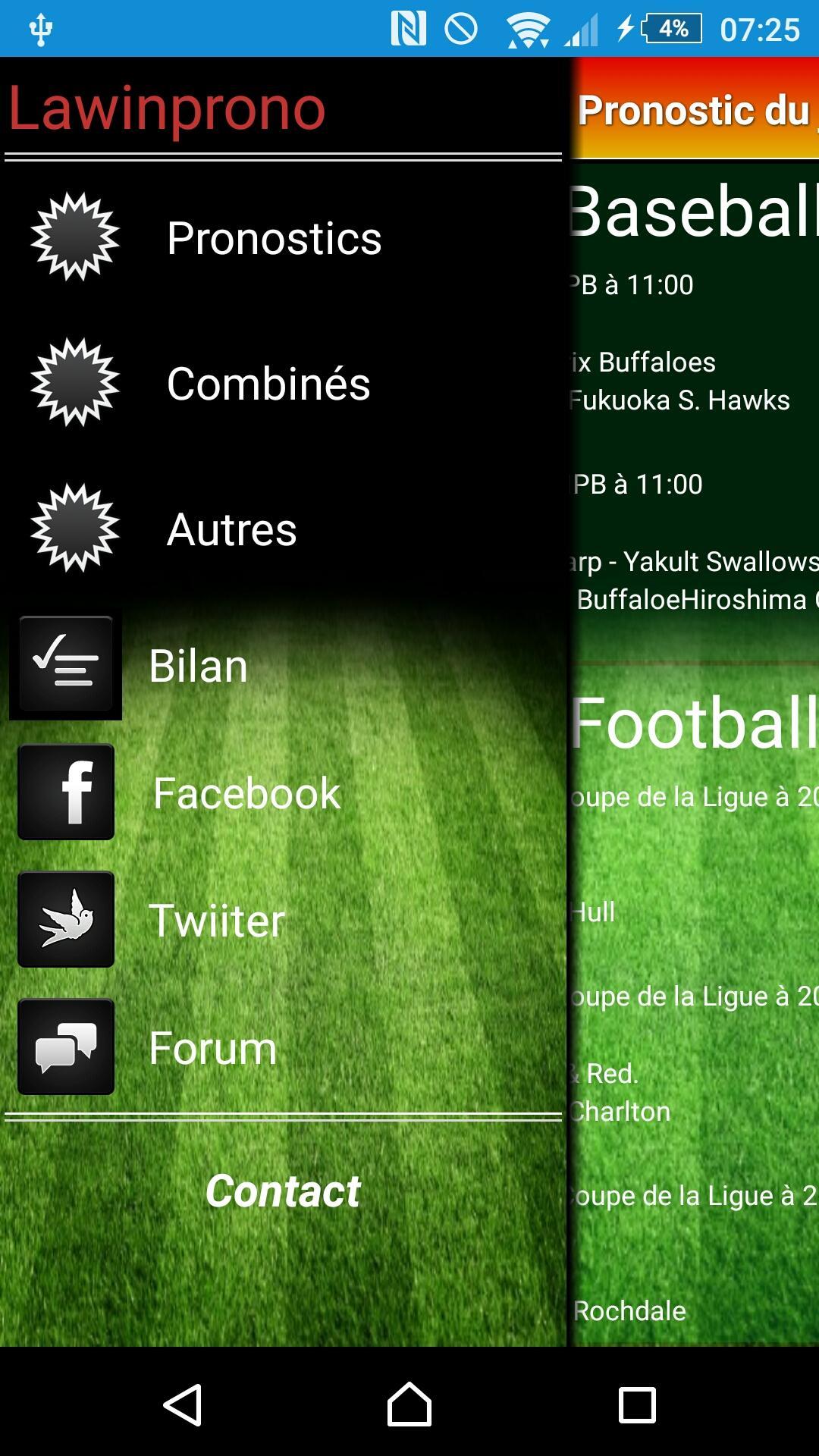 Pronostics Sportifs
