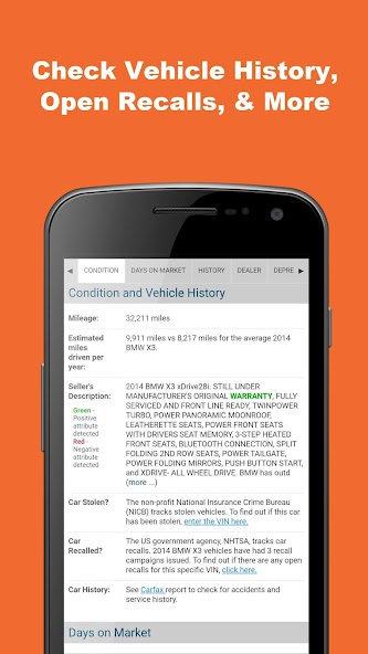 VIN Report for Used Cars