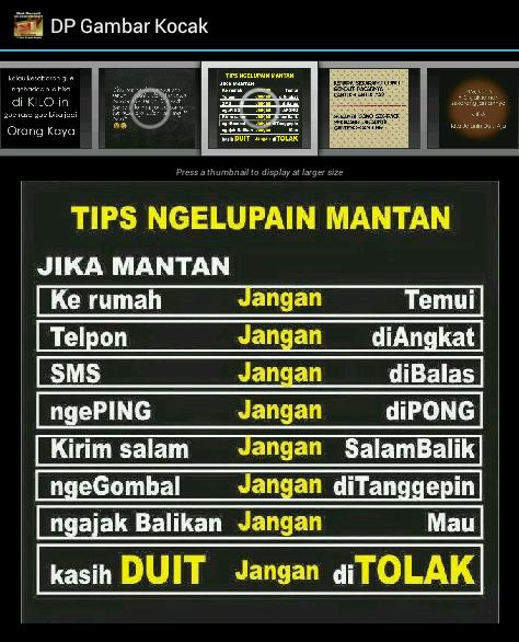 DP Gambar Kocak