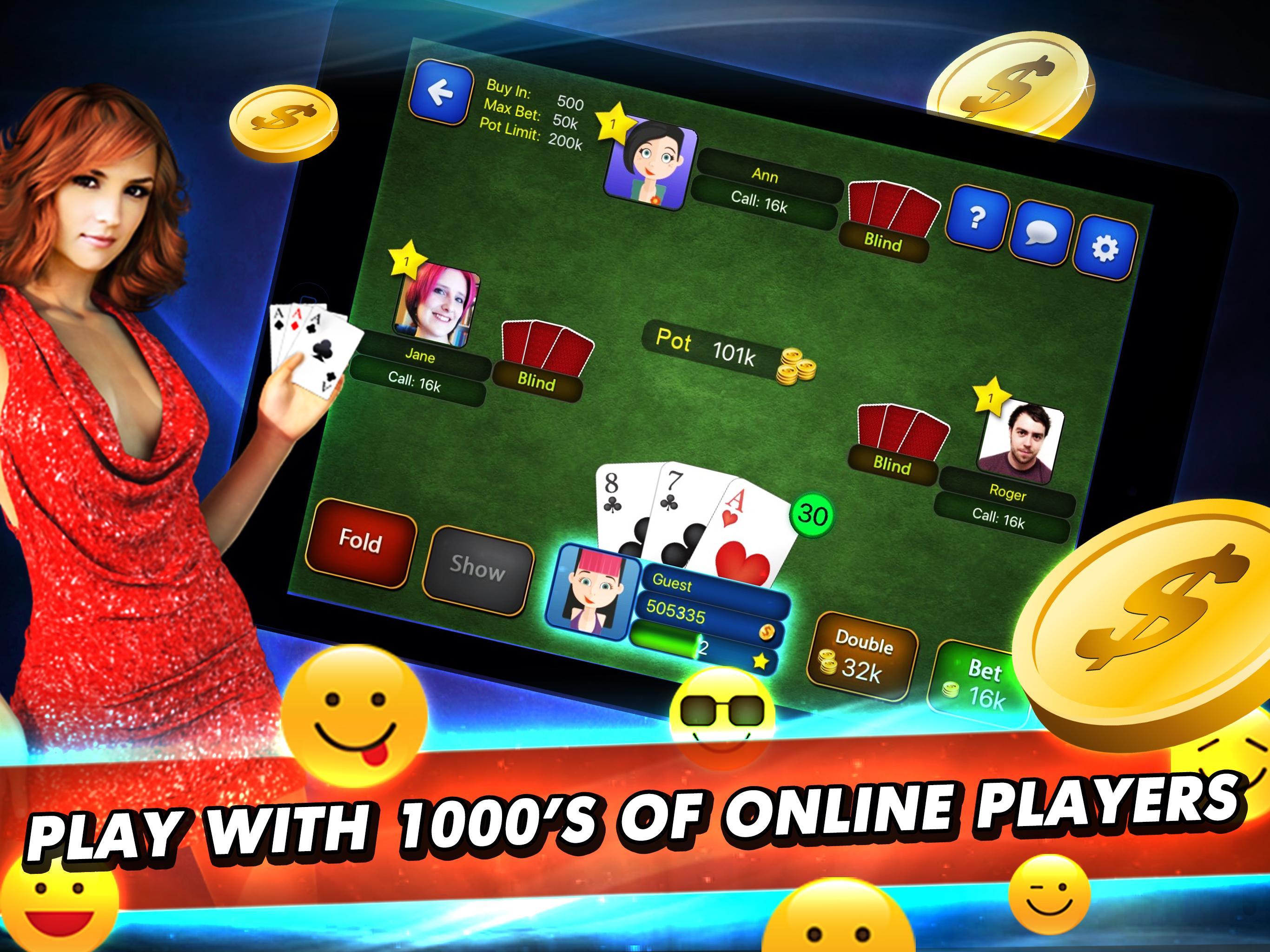 Mini Poker - Free Multiplayer Card Game