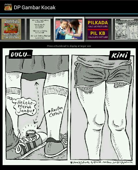 DP Gambar Kocak