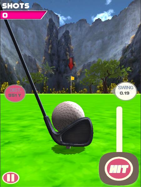 Real Golf Shot