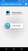 Low Battery Alert for Fitbit