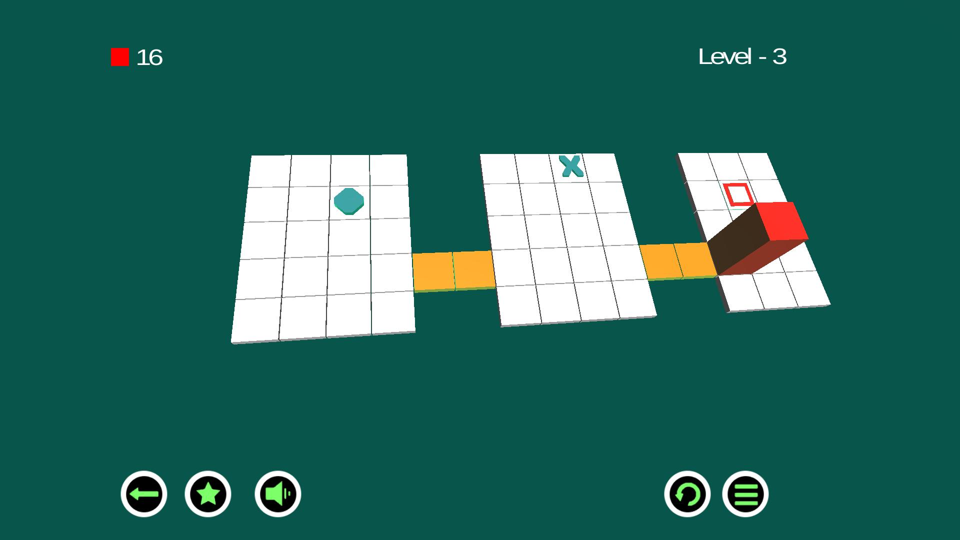 Bloxorz - Roll block to hole