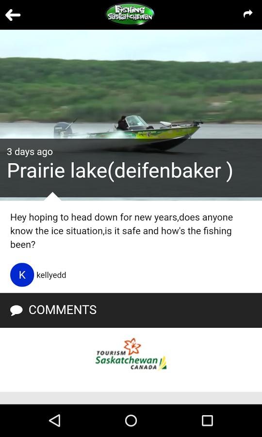 Fishing Sask