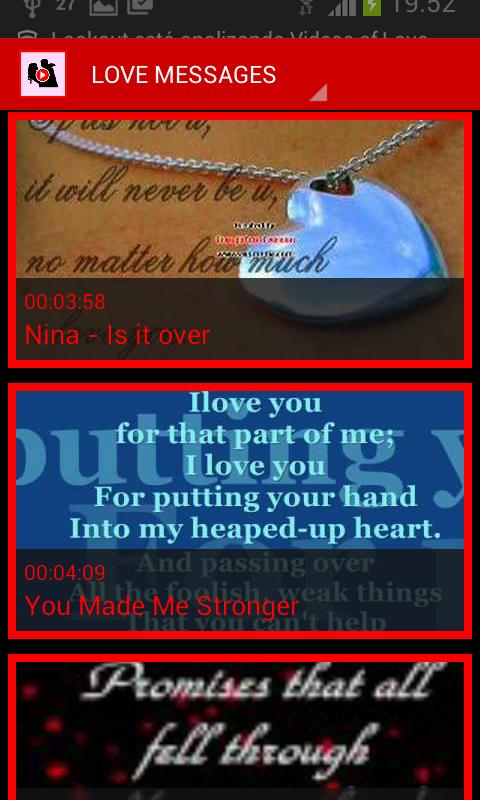 Love Quotes Videos