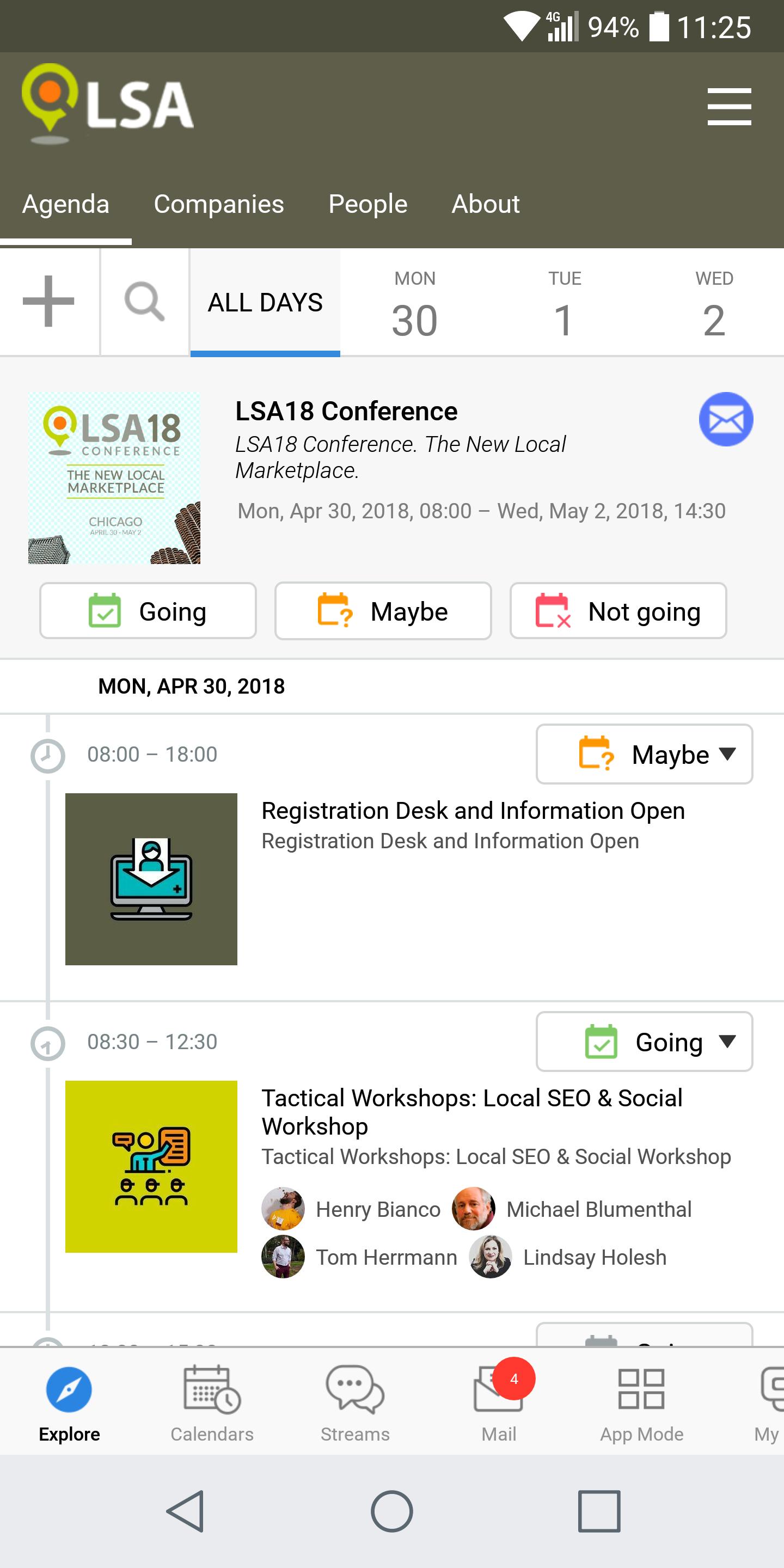LSA18 Conference