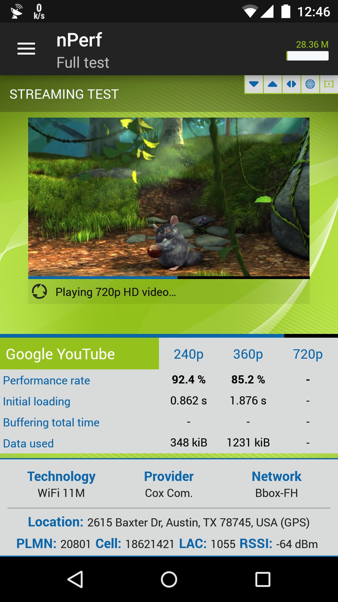 Speed Test & QoS 3G-4G WiFi