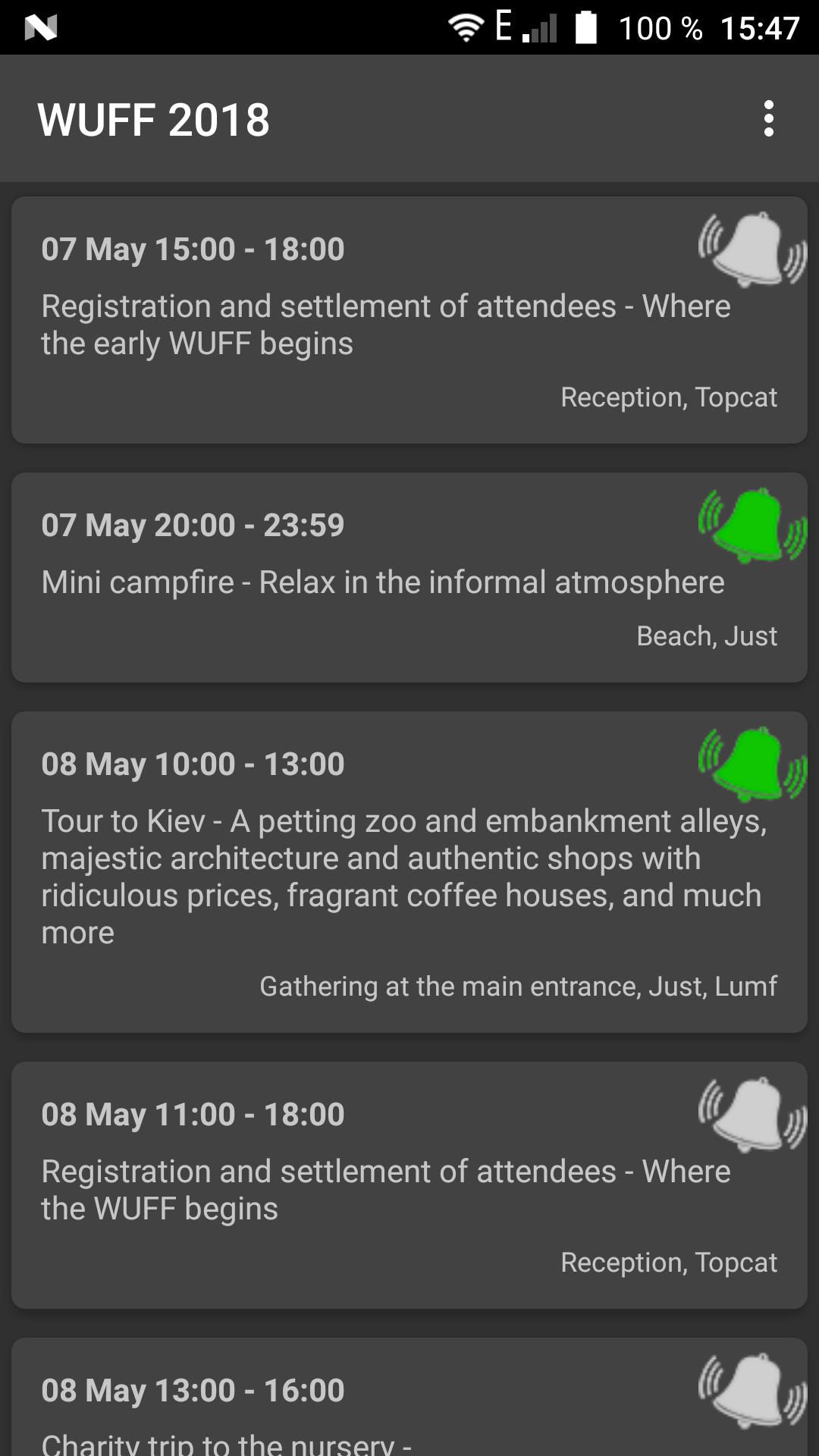 WUFF 2018