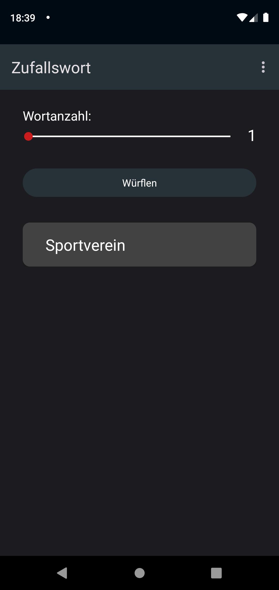 Zufallswort