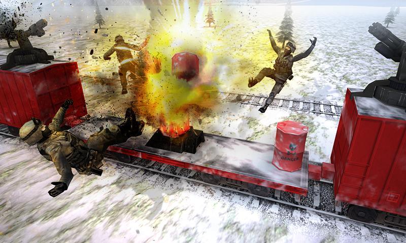 Rush Hour Train Sniper 3D