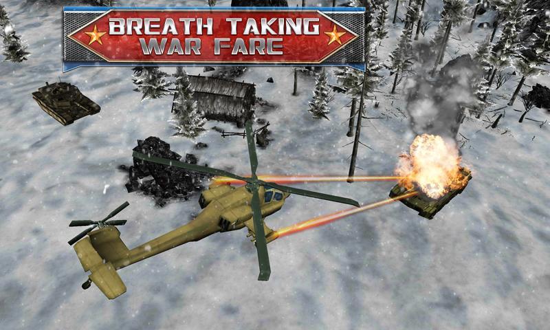 Helicopter Vs Tanks 3D