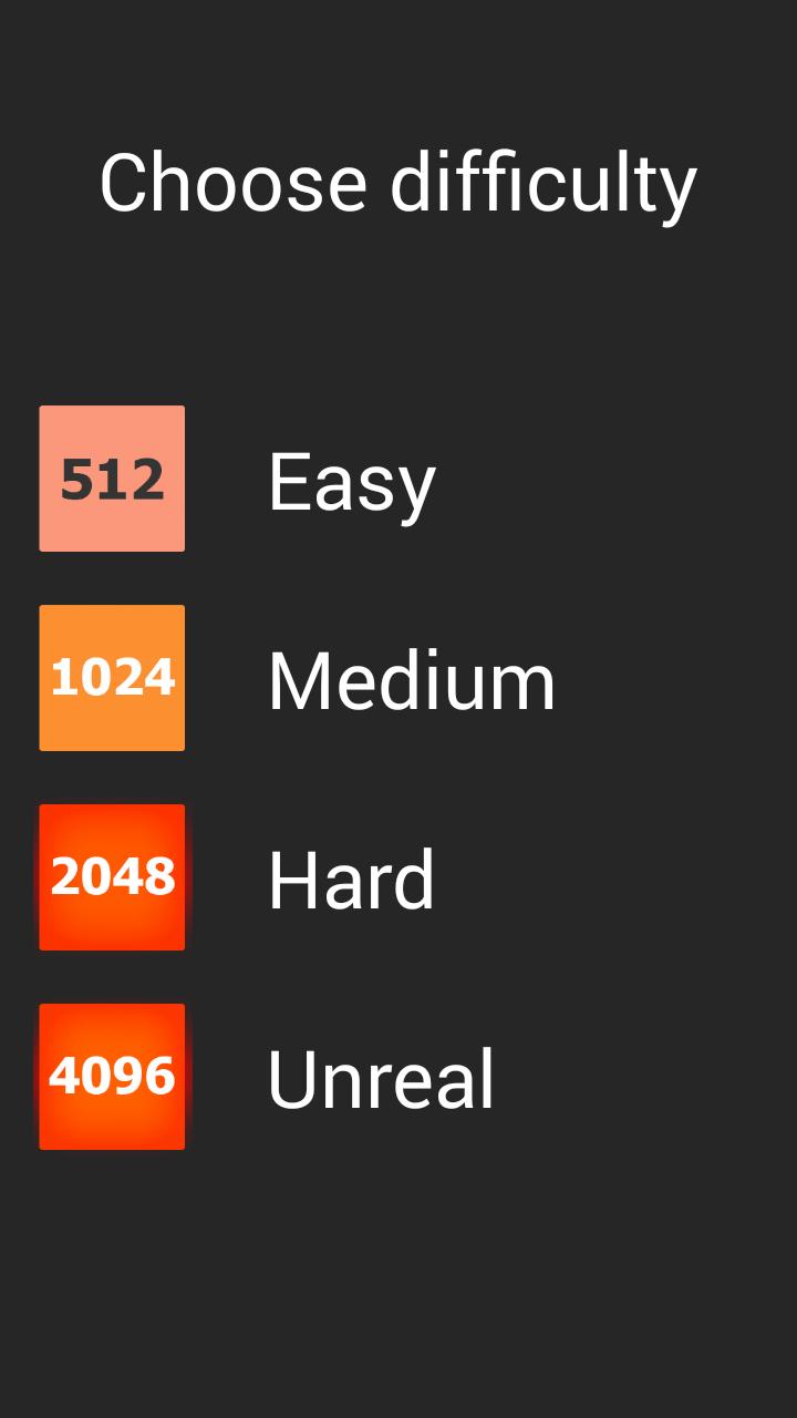 2048 with levels