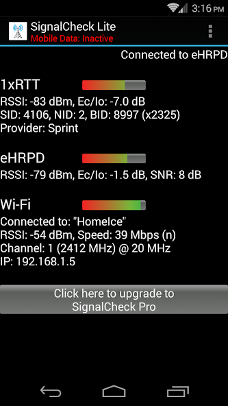 SignalCheck Lite