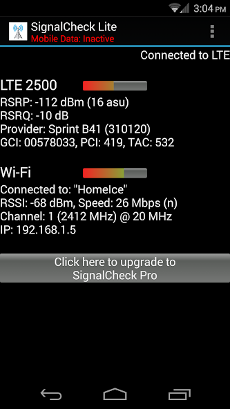 SignalCheck Lite