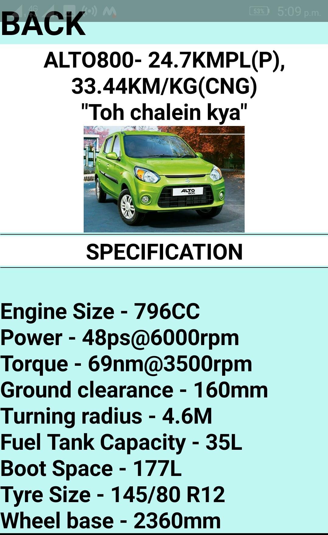Maruti Products