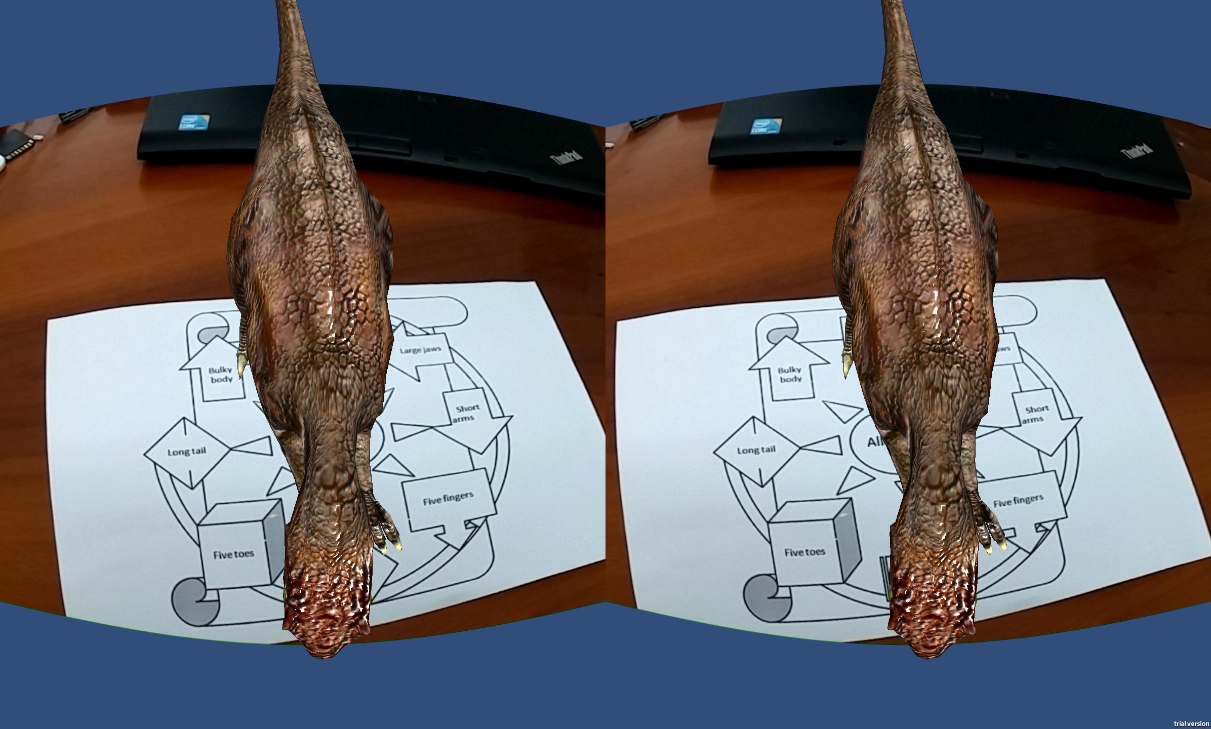 Augmented VR